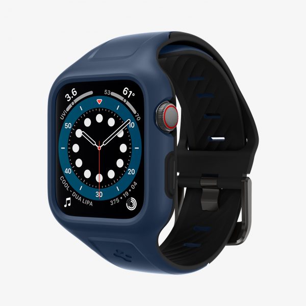 Dây Đeo Cao Cấp Spigen Liquid Air Pro Case cho Apple Watch SE (6/5/4 (44mm) - Hàng Chính Hãng