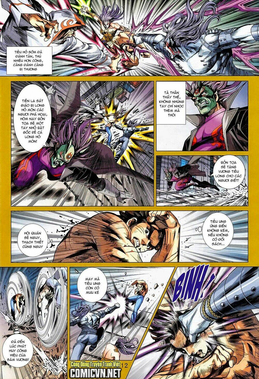 tân tác long hổ môn chapter 690 12