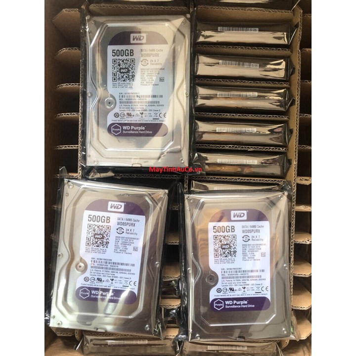 Ổ cứng HDD WD 500GB - Hàng chính hãng