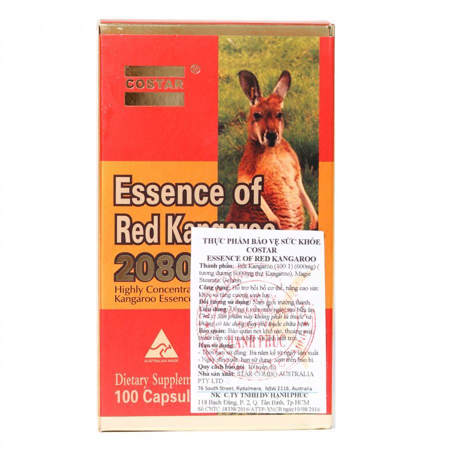 Thực phẩm chức năng Hỗ Trợ Sinh Lý Nam Costar Essence Of Red Kangaroo 20800mg (100 Viên)