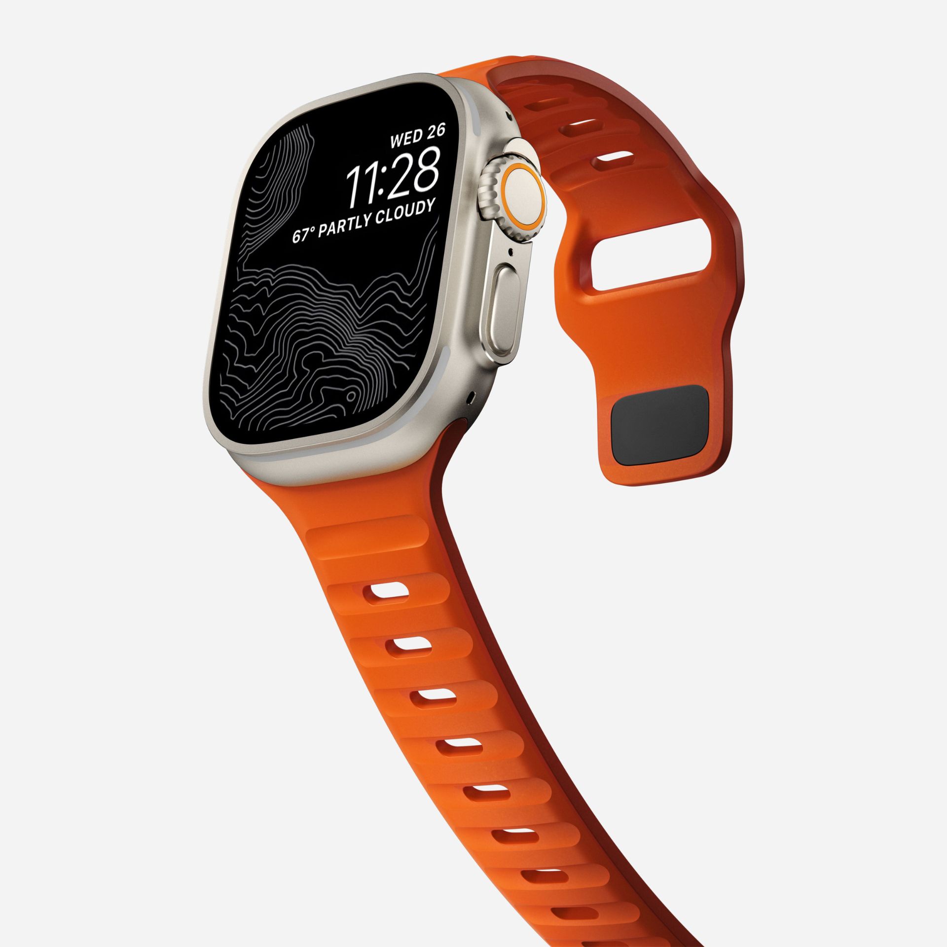 Dây Đồng Hồ Dành Cho Apple Watch KAi.N Sport Carbon- Hàng Chính Hãng