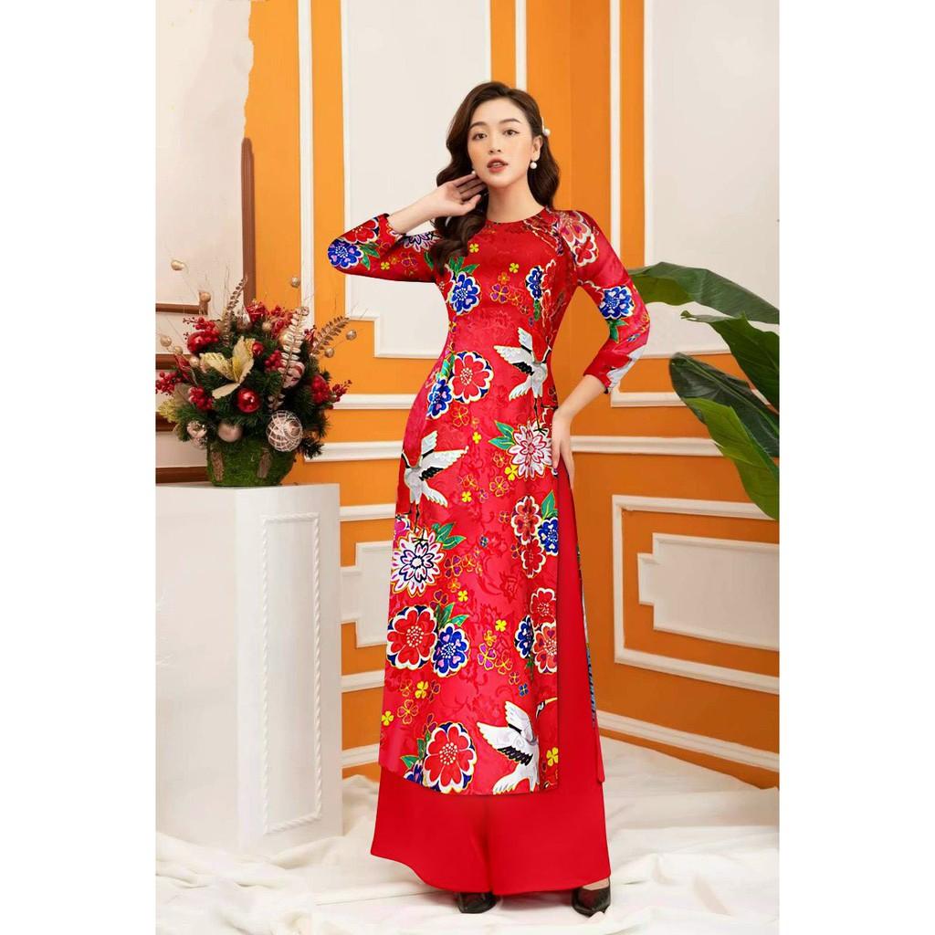 GIÁ XƯỞNG - Áo dài truyền thống gấm