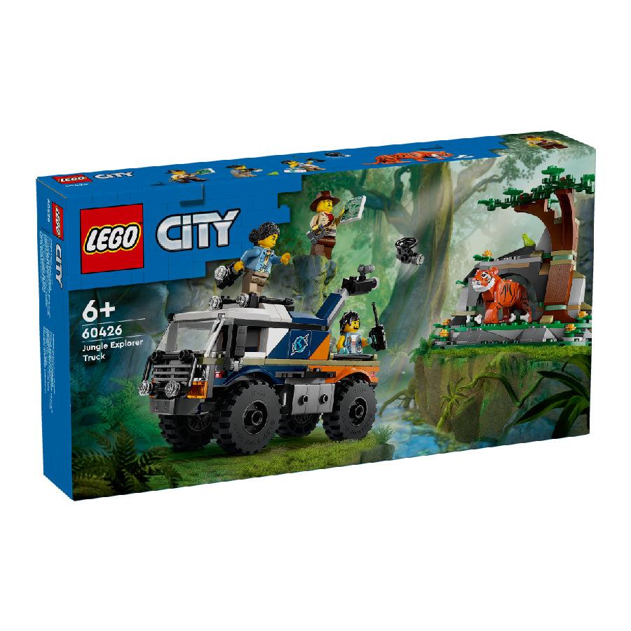 LEGO CITY 60426 Đồ Chơi Lắp Ráp Xe Địa Hình Cứu Hộ Động Vật (314 chi tiết)