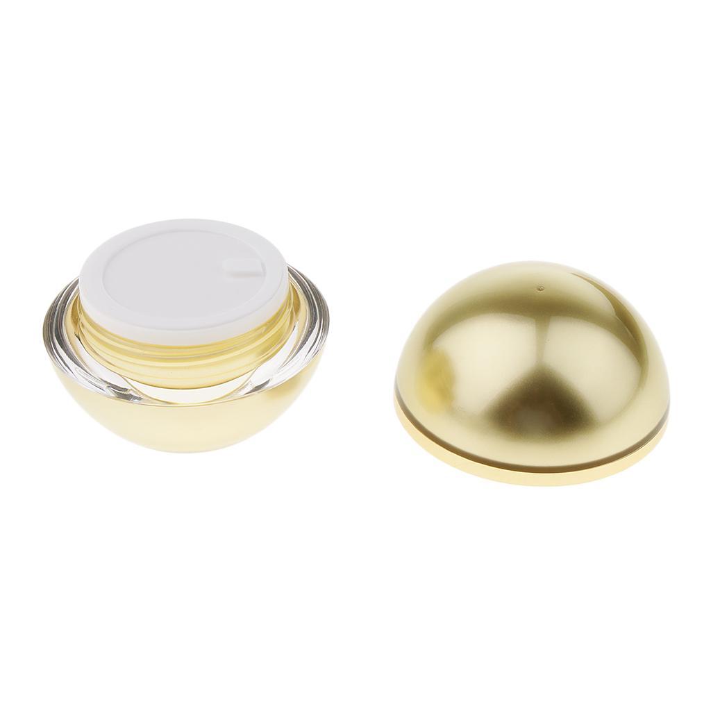 2x Fashion Makeup Cosmetic Bottle Face Cream Lip Balm Storage Container Jar