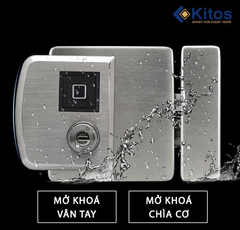 Khóa thông minh Kitos KT-DL02 Pro vân tay 2 chiều