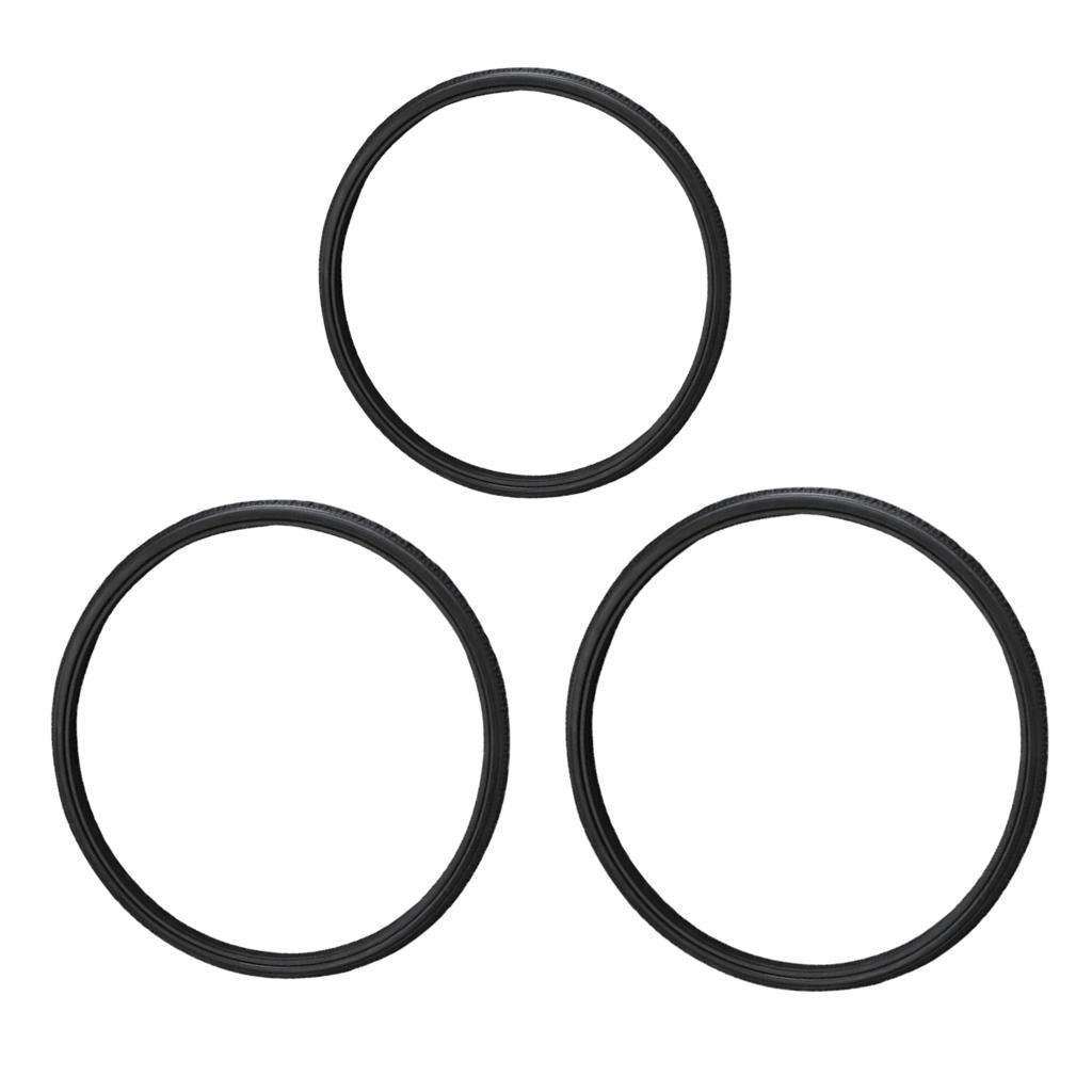 2 Pcs Heavy Duty Polyurethane  Wheelchair Street Tire for 22 3/8 inch New