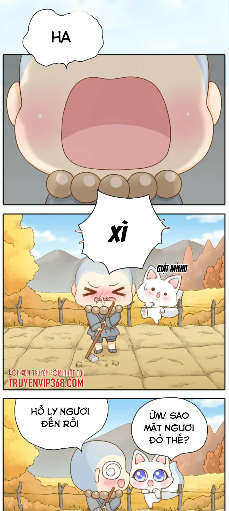 tiểu hoà thượng - chào mừng đến trấn yêu quái chapter 21 1