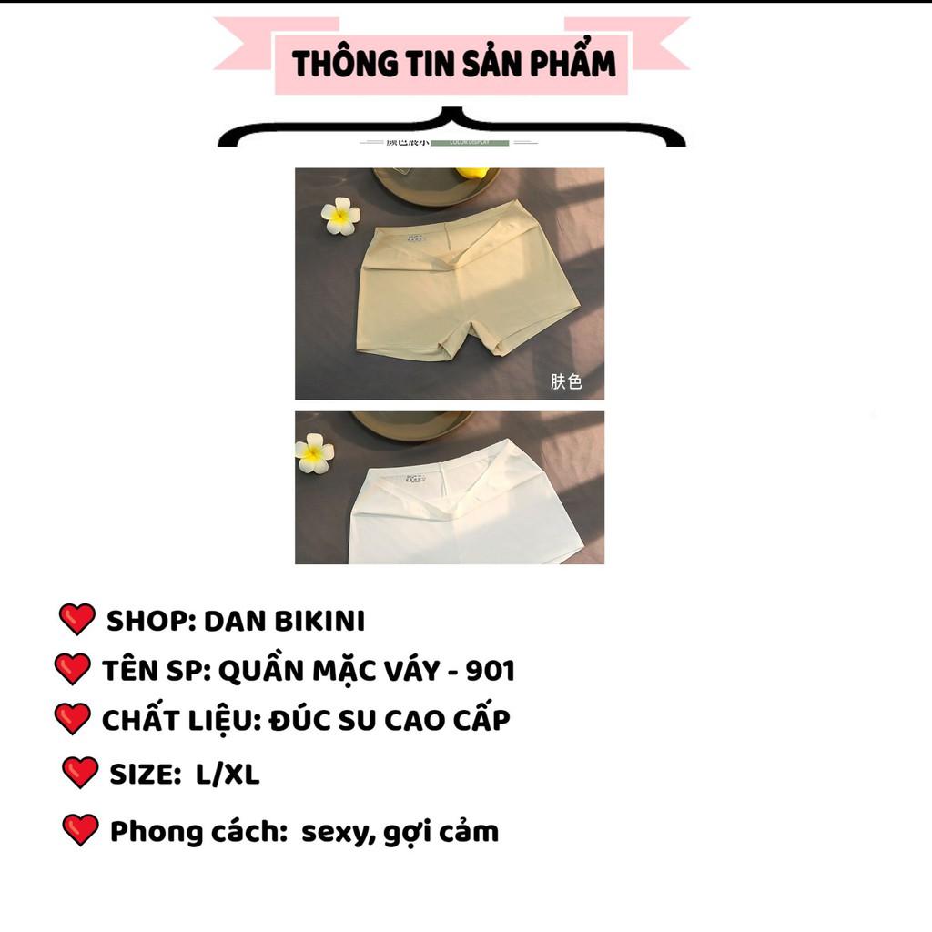Quần Lót Nữ ️️ Quần Mặc Váy Đúc Su cao cấp mềm mại thoáng mát mẫu 901