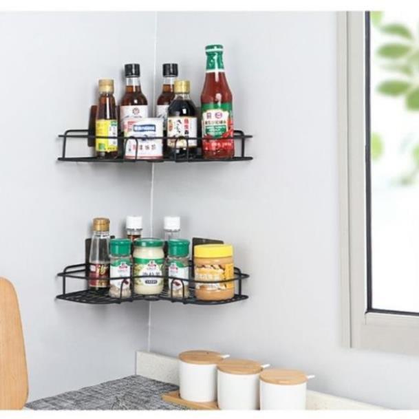 Kệ góc nhà tắm dính cường lực siêu chắc sơn tĩnh điện cao cấp 2603