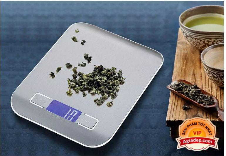 Cân Điện Tử Mini 5kg Hợp Kim Thép Sang Trọng cân điện tử dùng trong nhà bếp cân thực phẩm cân tiểu ly