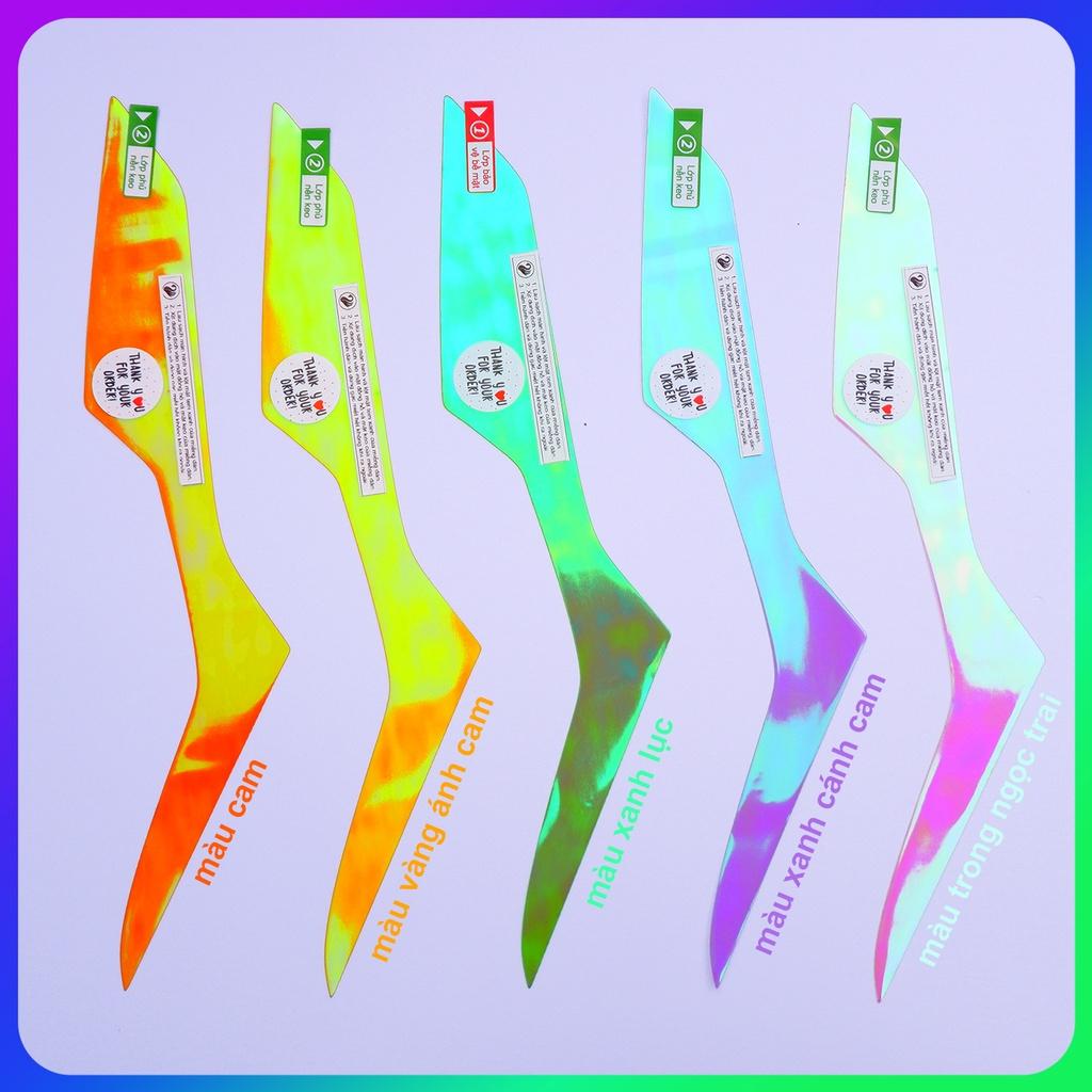 Decal demi dành cho xe Airblade 2021 chuyển màu xanh cánh cam