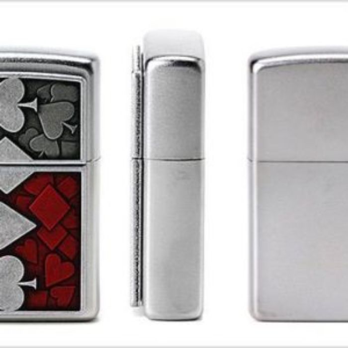 Hình ảnh Bật Lửa Zippo 4 Card Suits Chính Hãng Usa