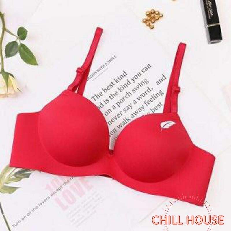 Áo lót su không gọng nâng ngực lông vũ Đệm Dày Xuất Hàn Siêu Siêu Đẹp A01 - CHILLHOUSE
