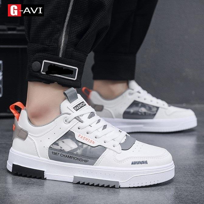 Giày sneaker nam mẫu mới kiểu dáng trẻ trung phong cách cá tính mẫu hot trend 2023 mã 007