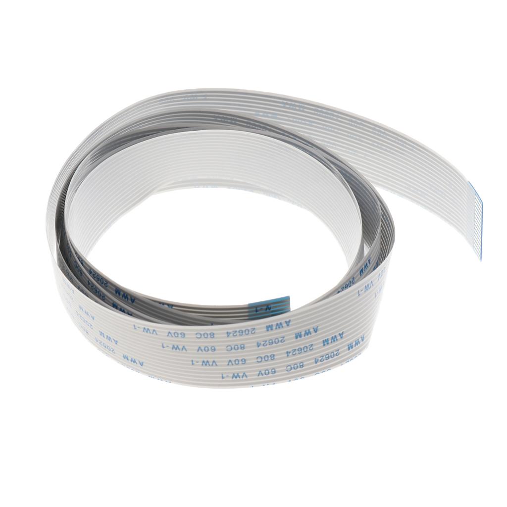 2xFlat Flexible Cable For Raspberry Pie Camera Extended 15Pin Cable 100CM