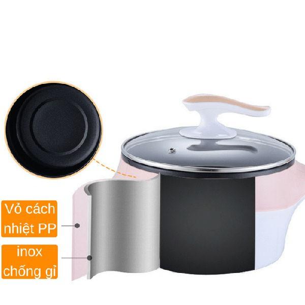 Nồi lẩu điện mini đa năng có tay cầm