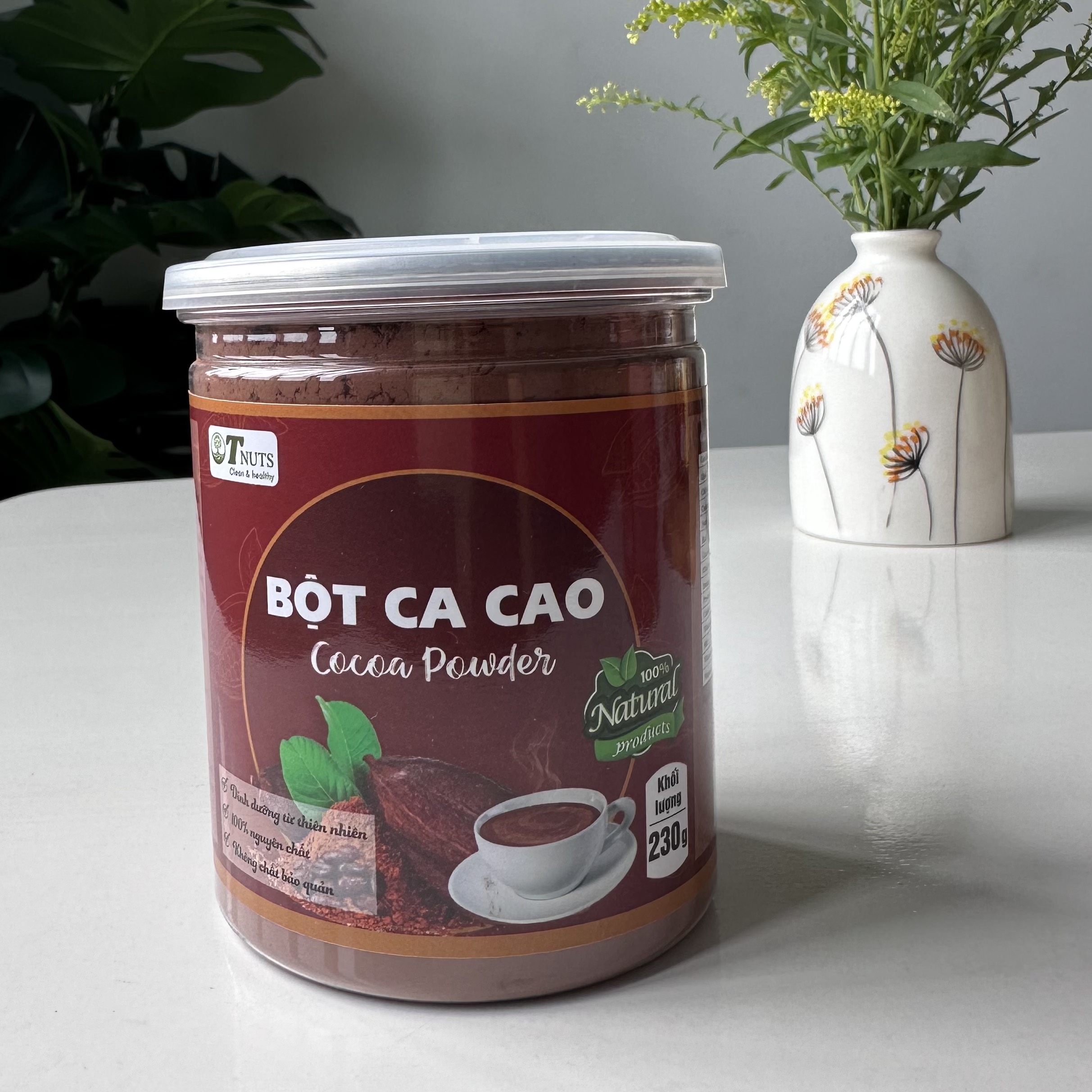 Bột Cacao Nguyên Chất 100% tại Nunuts 