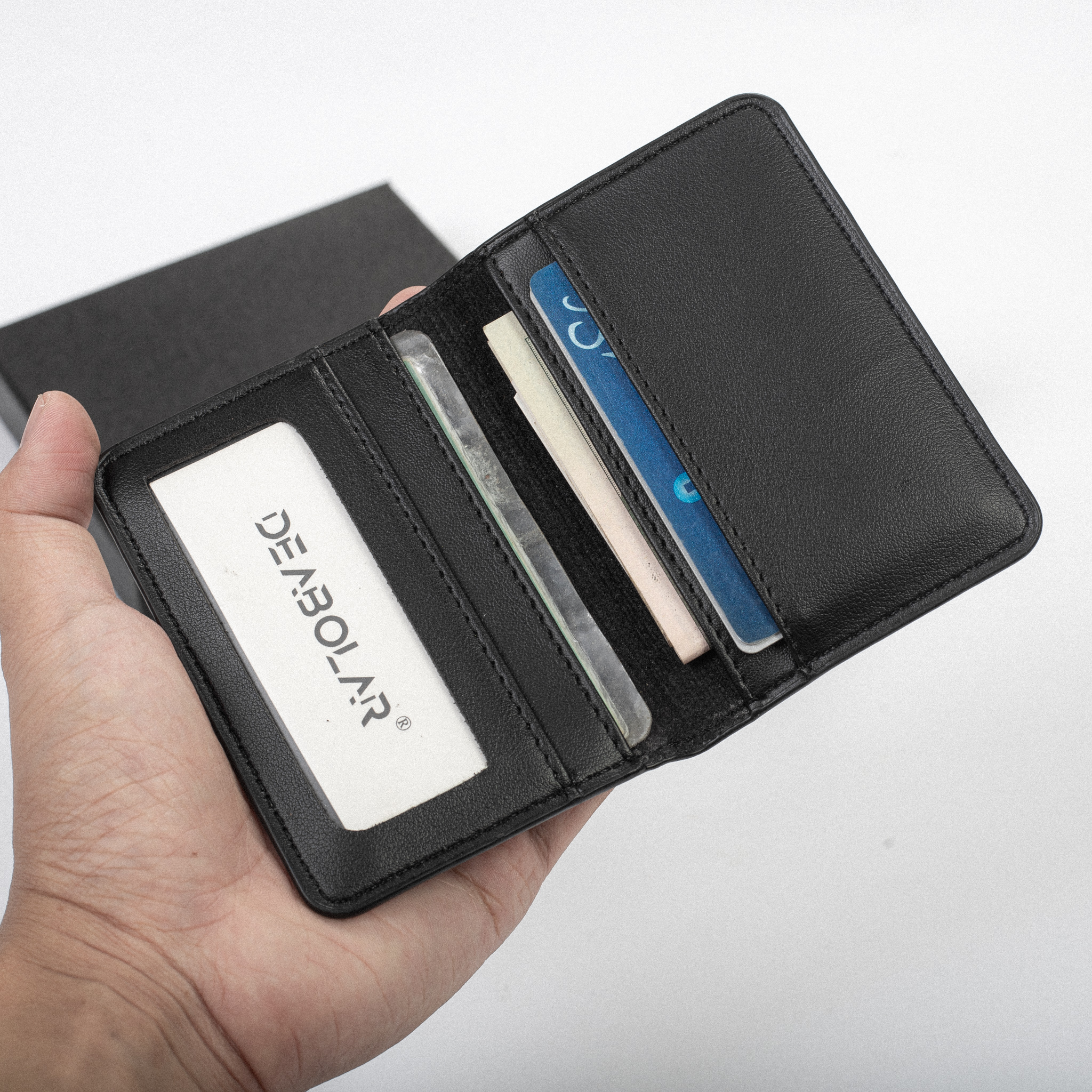 Ví Da Mini Unisex nhiều ngăn thời trang Mn04