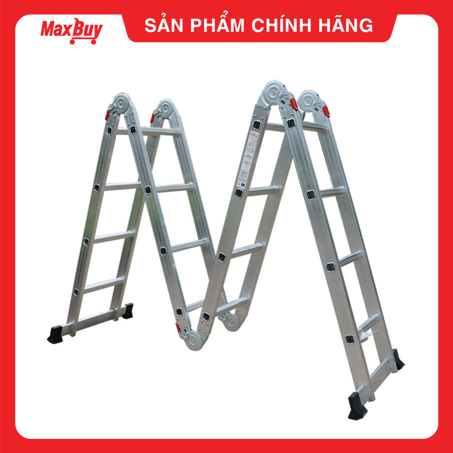 Thang Gấp Đa Năng 4 Đoạn Ameca AMC-M204 - 16 Bậc (4.6m)