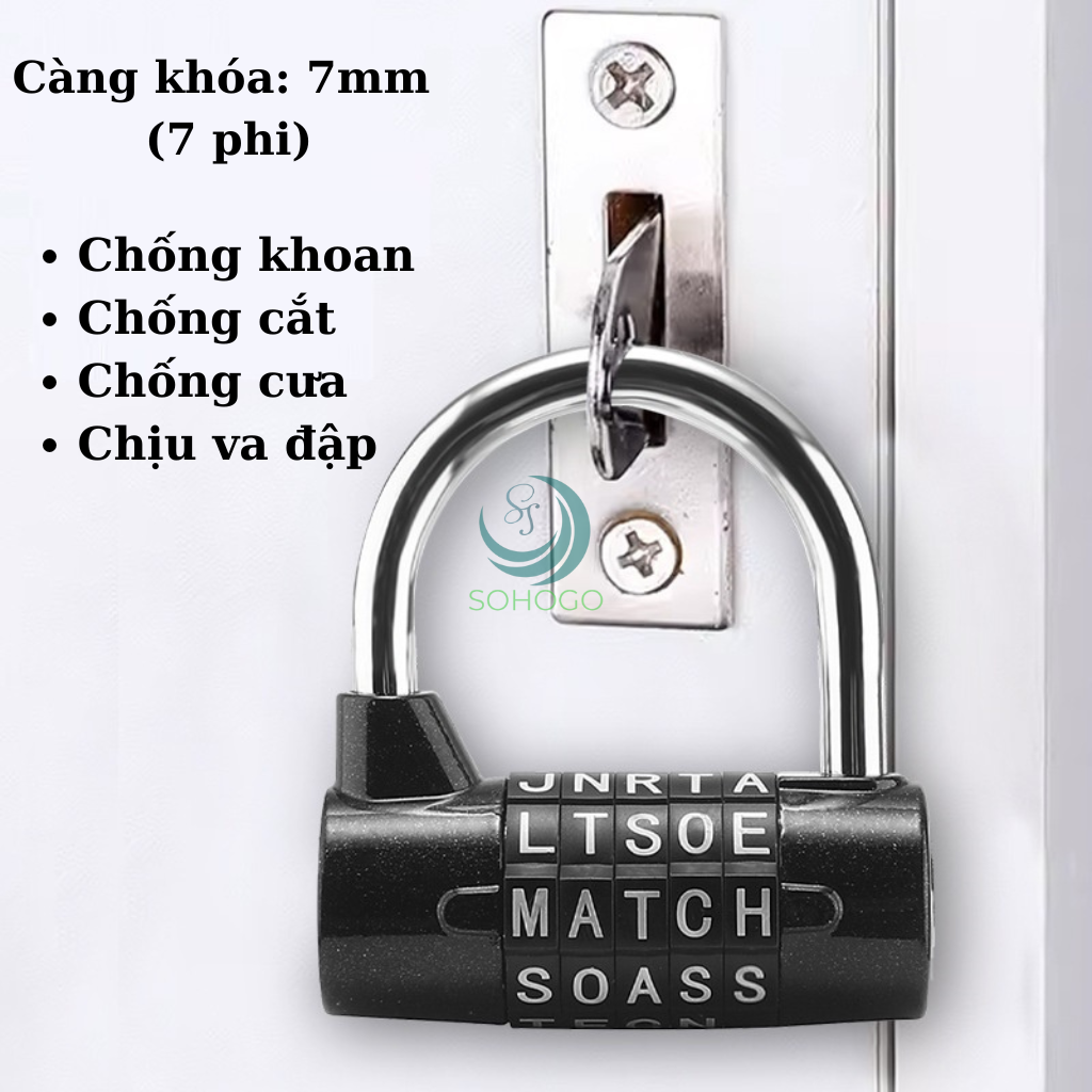[MẪU CHỮ CÁI]-Khóa chữ cái 5 số-Ổ khóa chữ cái an toàn- Khóa vali chữ cái-Khóa balo 5 chữ-Khóa tủ chữ cái- Khóa chống trộm chữ cái- Khóa bảo mật không chìa- Khóa hành lý chữ cái- Khóa thông minh chữ cái