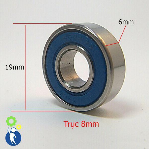 Vòng Bi Trục 8mm Kích thước 8x19x6mm