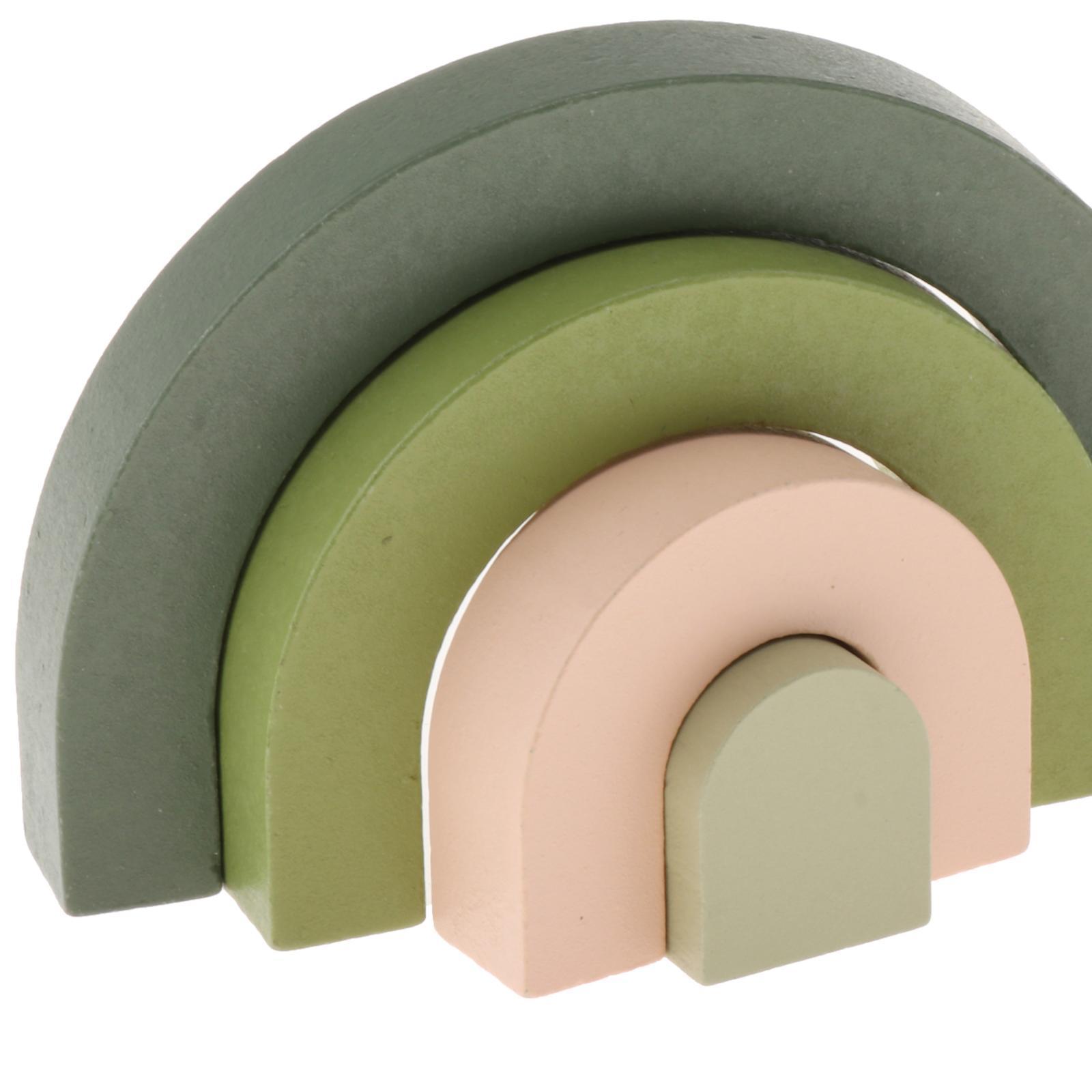 Rainbow Stacker   Wooden  for Toddler