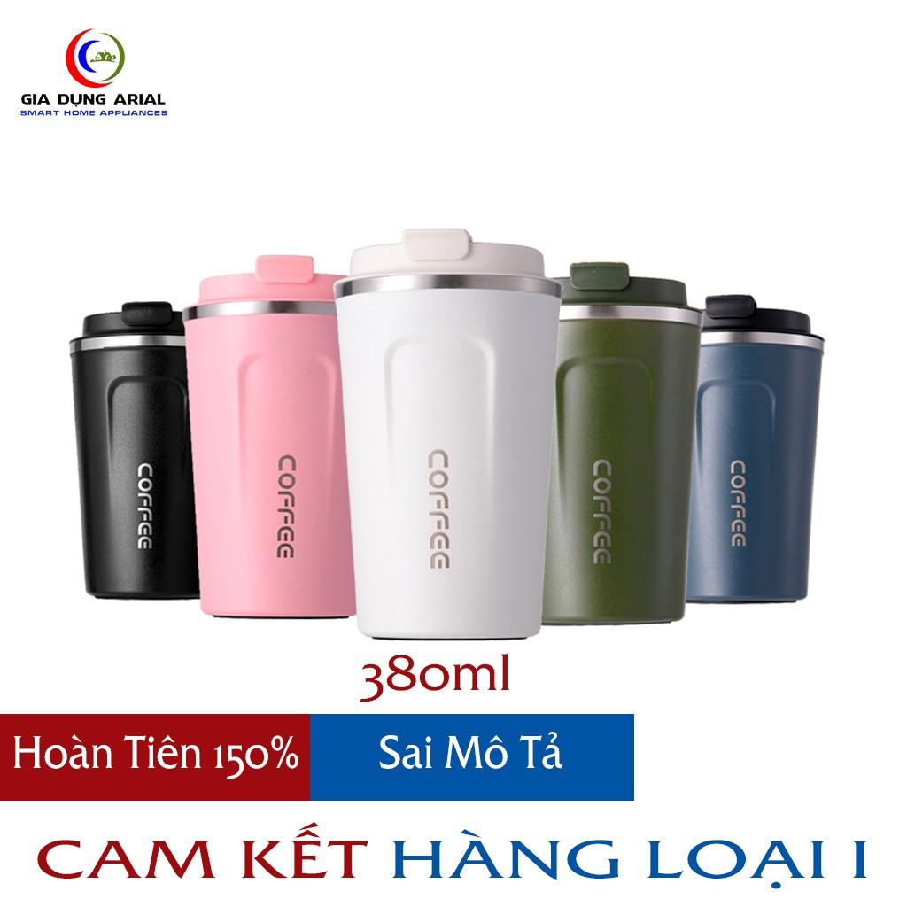 Cốc Giữ Nhiệt Coffee Holic Dung Tích 380ml Thích Hợp Đựng Nước Cafe Giữ Nhiệt 6 Tiếng