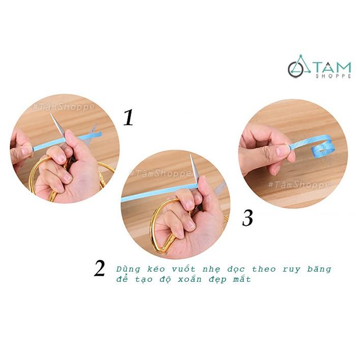 Cuộn dây ruy băng trang trí bằng nhựa bản 0.5cm nhiều màu PA-RB-02