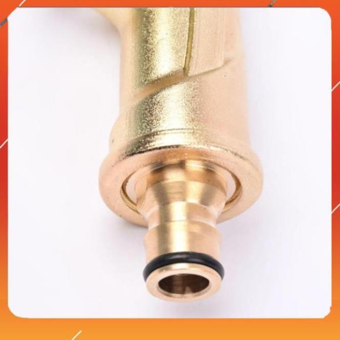 ️Evoucher Bộ dây vòi xịt nước rửa xe, tưới cây , tăng áp 3 lần, loại 7m, 10m 206701-3 đầu đồng,cút,+ túi đựng bút