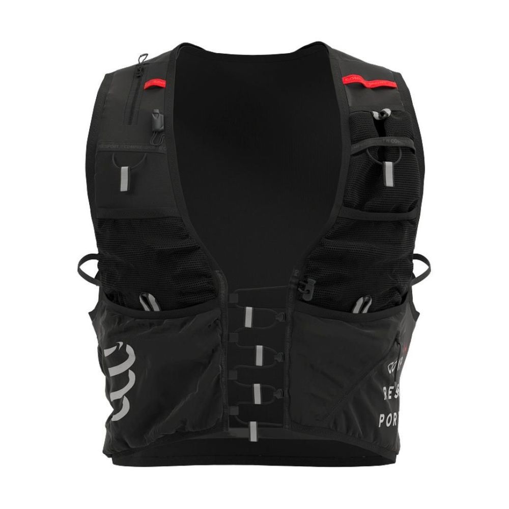 Vest Chạy Địa Hình Compressport UltRun S Pack Evo 10 - Black