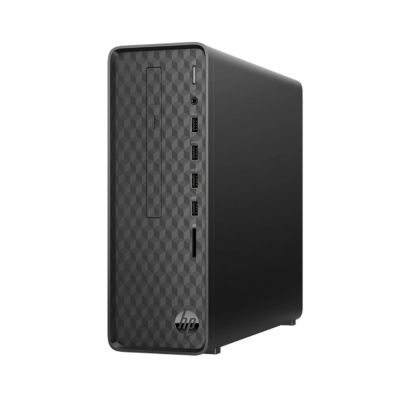 Hình ảnh Máy bộ HP S01- pF1144d - 181A4AA Đen (Cpu i5-10400 (2.9GHz), Ram 4GB; Hdd1Tb, DVDRW; Mouse, Key, USB; Win10) - Hàng chính hãng