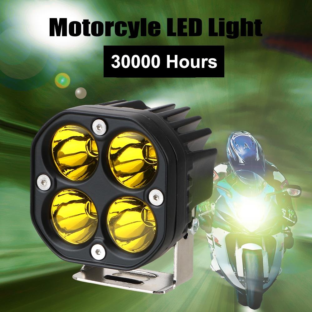 Thanh đèn LED hình vuông 3 inch màu trắng/vàng dùng cho xe hơi 4x4