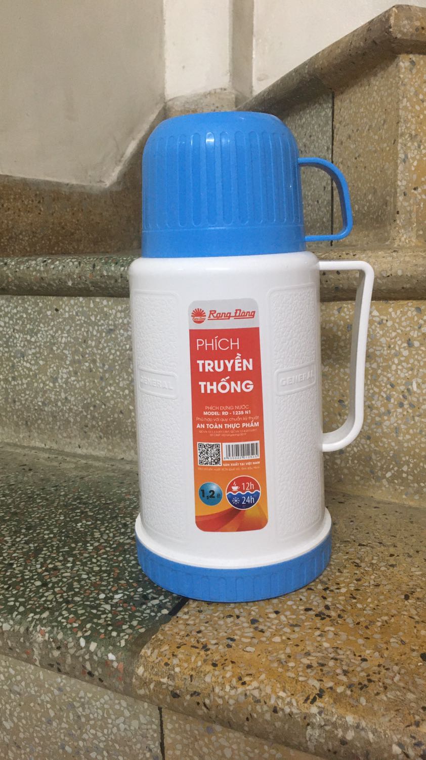Phích đựng nước RD 1235 N1, Dung tích 1,2 lít, Rạng Đông