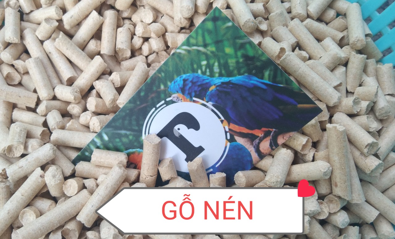 Gỗ nén hút ẩm cho chuồng chim, vẹt