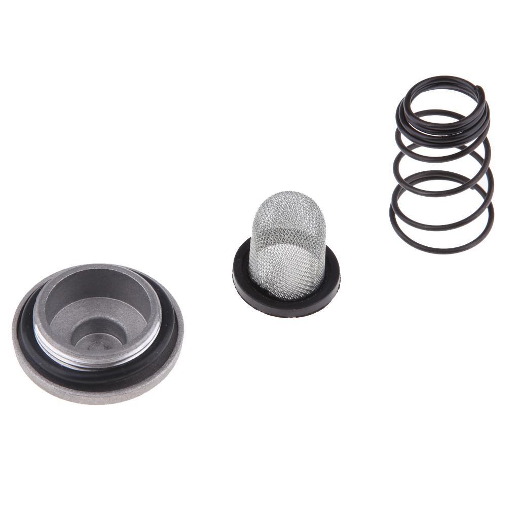 GY6 Engine Oil Drain Screw Oil Filter Mesh Spring Set 50 80 125 150cc