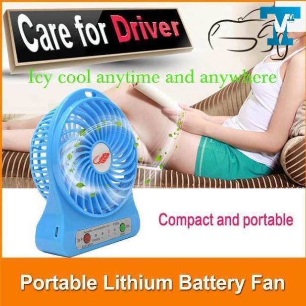 Quạt Sạc Tích Điện USB mini Fan