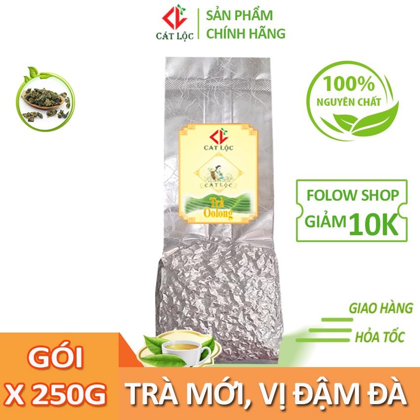 Trà ô long Cát Lộc nguyên chất, vị đậm đà, là nguyên liệu làm trà sữa ngon – Gói 250g, 500g