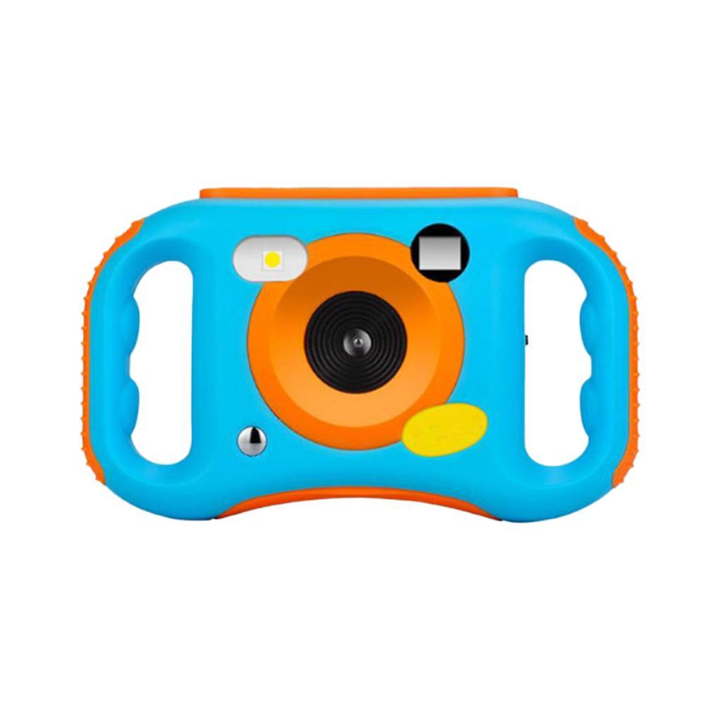 Video HD Digital WIFI Camera 1.77inch Gift for Kids Children, Blue, Plastic