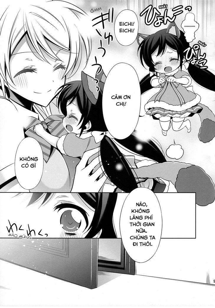 love live! - elichika is together with nontanu! (doujinshi) chapter 1 8