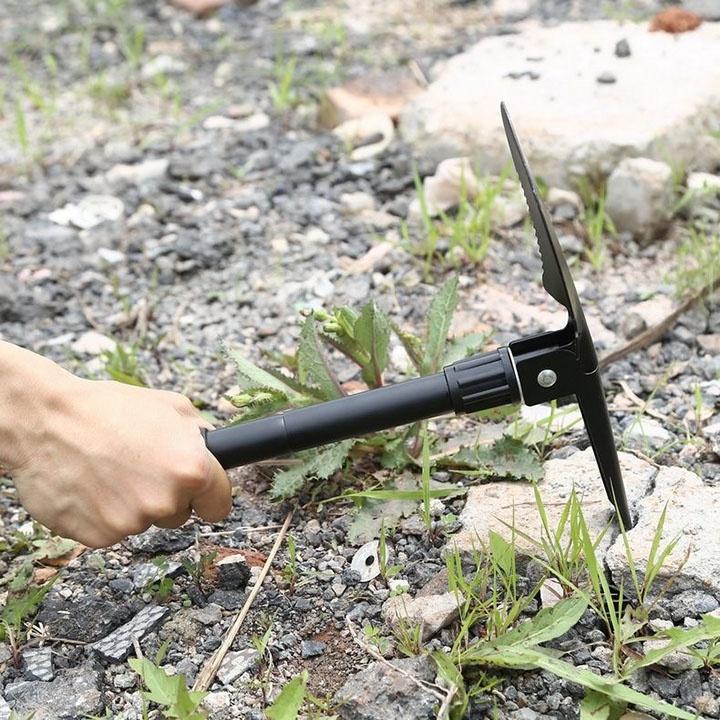 Xẻng Quân Dụng Đa Năng 5 Trong 1 kích thước mini tiện dụng và nhỏ gọn