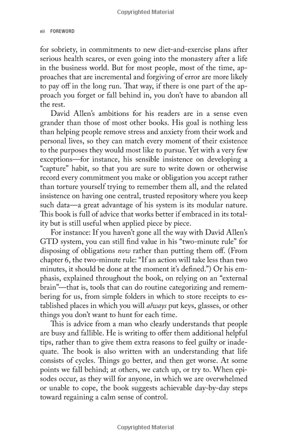 Sách Getting Things Done: The Art Of Stress-Free Productivity