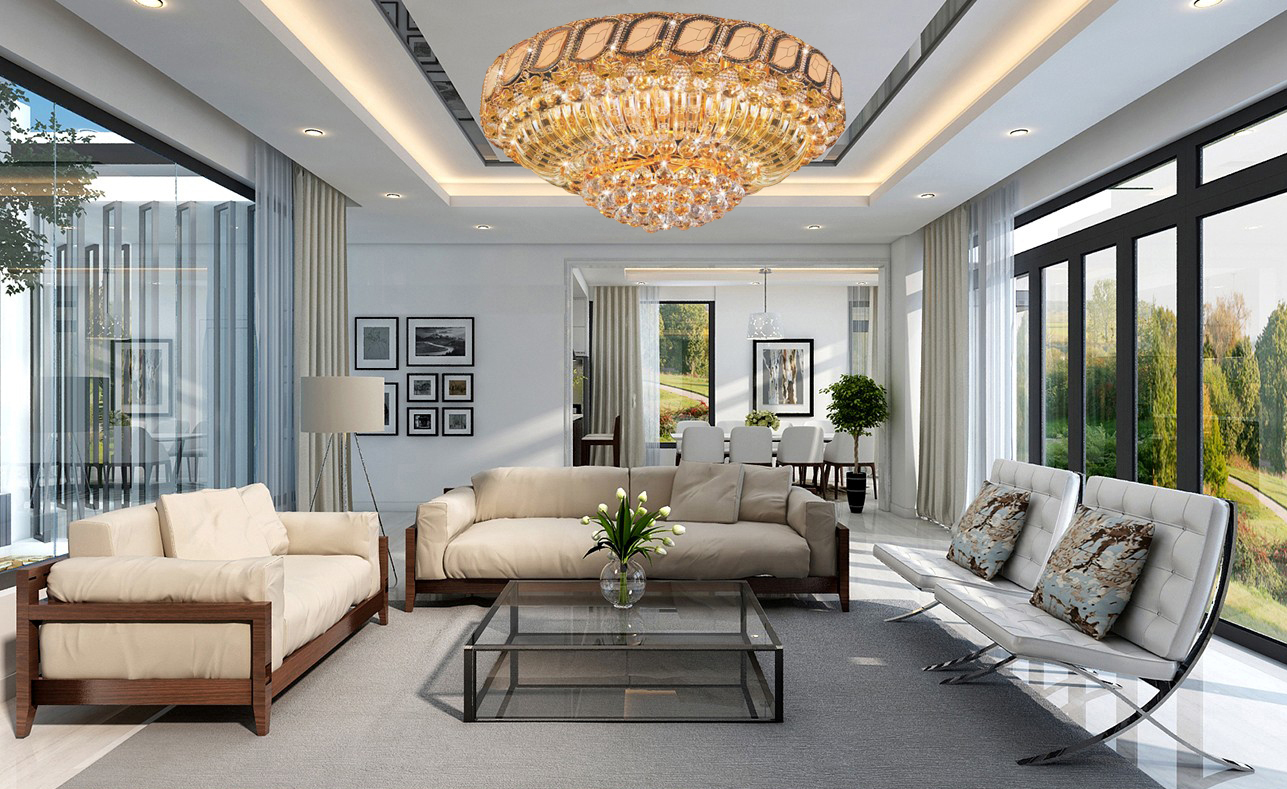 Đèn mâm ốp trần NC-819