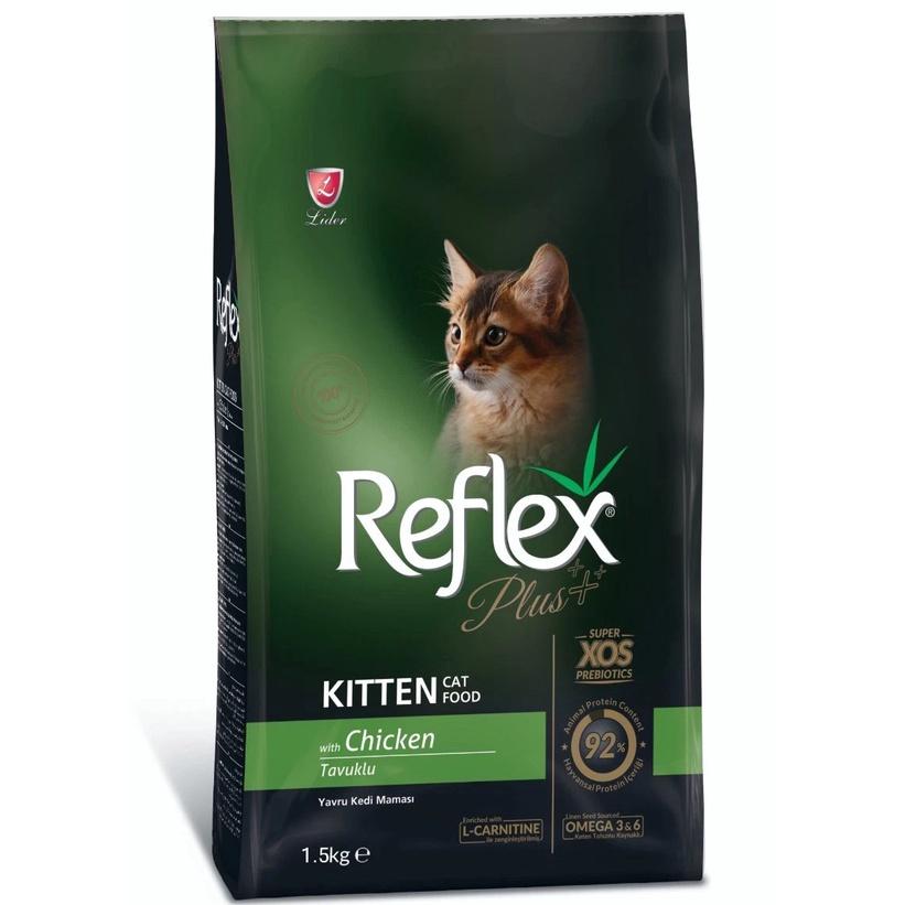 Thức ăn cho mèo vị gà cho mèo nhỏ Reflex Plus Adult Cat Food Salmon (1,5kg/gói) Tiệm Nhà Nice