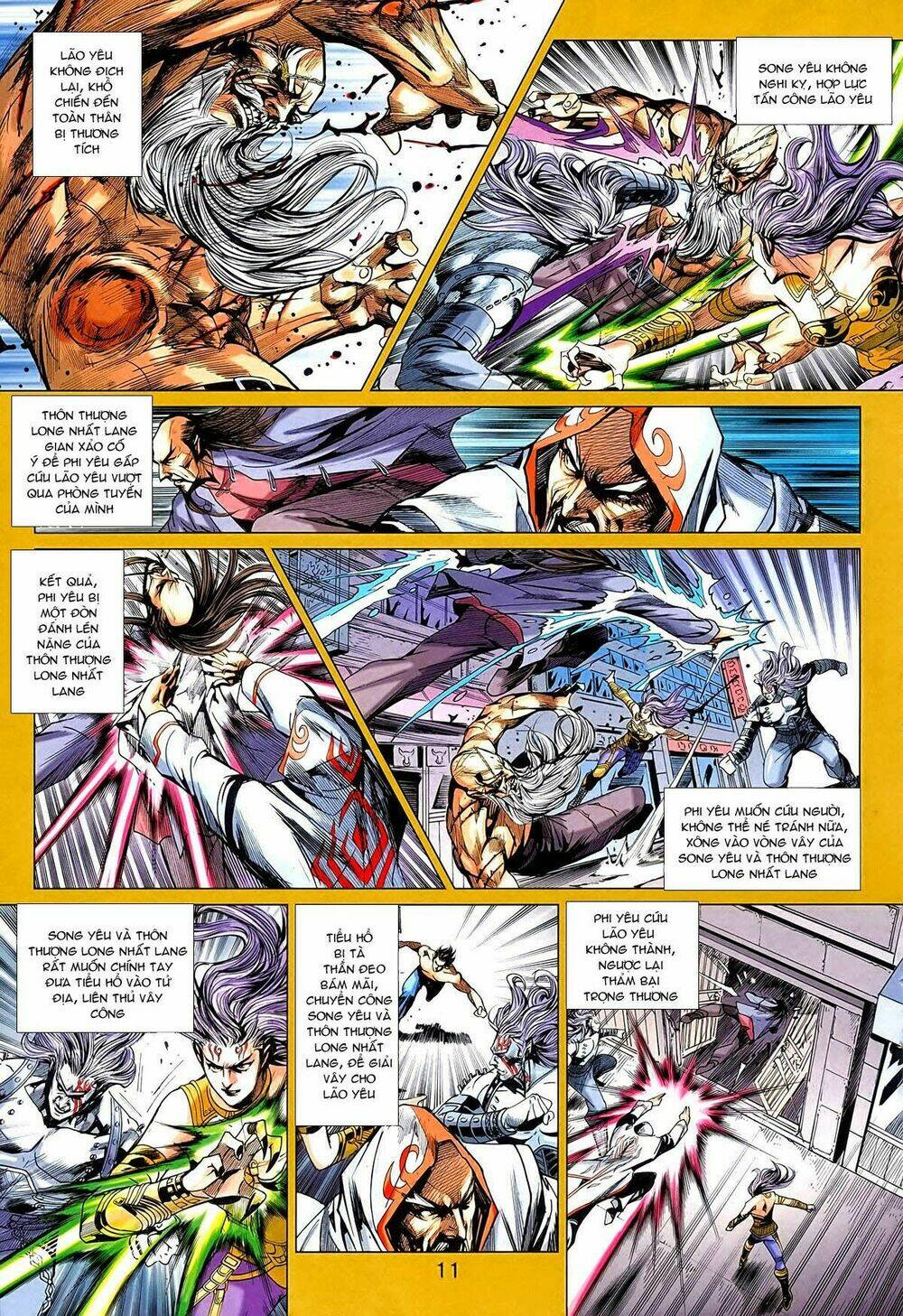 tân tác long hổ môn chapter 690 11