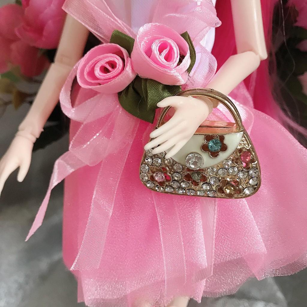 Túi Xách Đính Đá cho Búp Bê Xinyi - Barbie các loại Sunnydoll