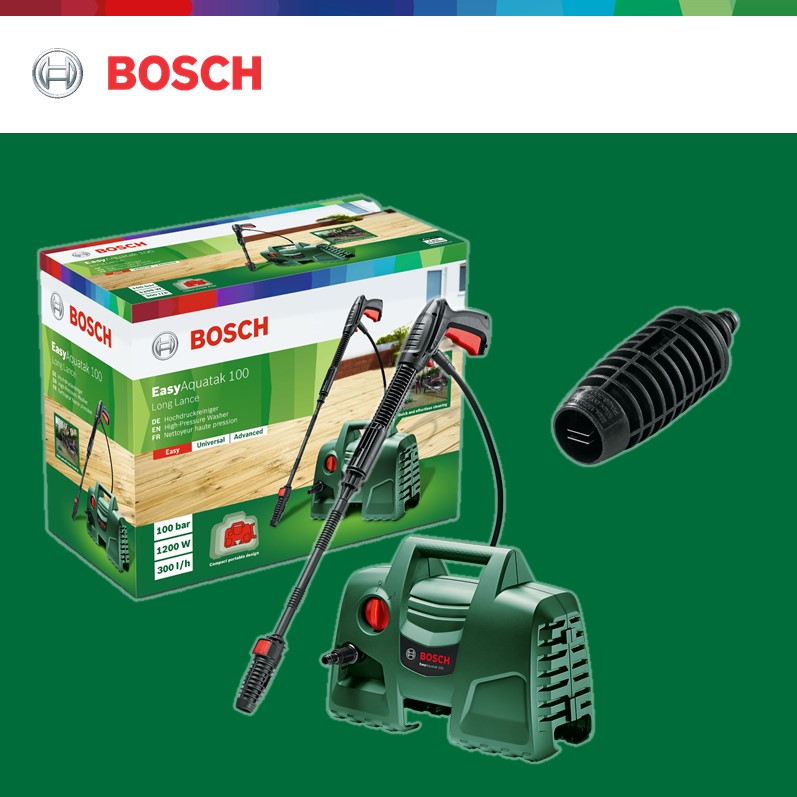 Máy phun xịt rửa áp lực cao Bosch EasyAquatak 100LL