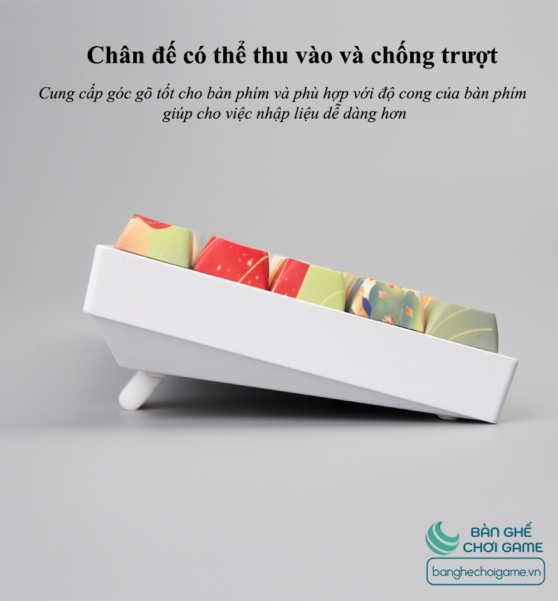 Bàn phím cơ không dây Bluetooth Newmen GM680 Jungle Hot Swap Outemu Switch - Hàng chính hãng