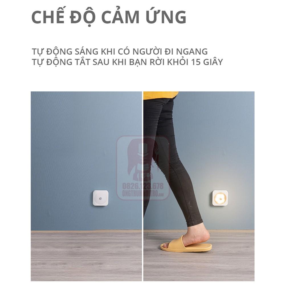 ĐÈN LED cảm ứng tự động pin sạc, nhỏ gọn tiện dụng, tự sáng khi có di chuyển