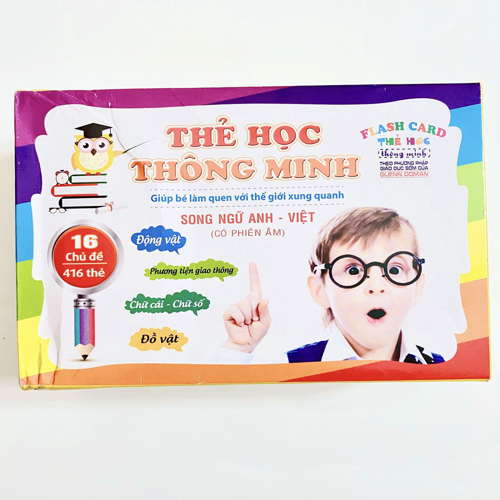 Thẻ Học Thông Minh 16 Chủ Đề - Gia dụng Nam Định