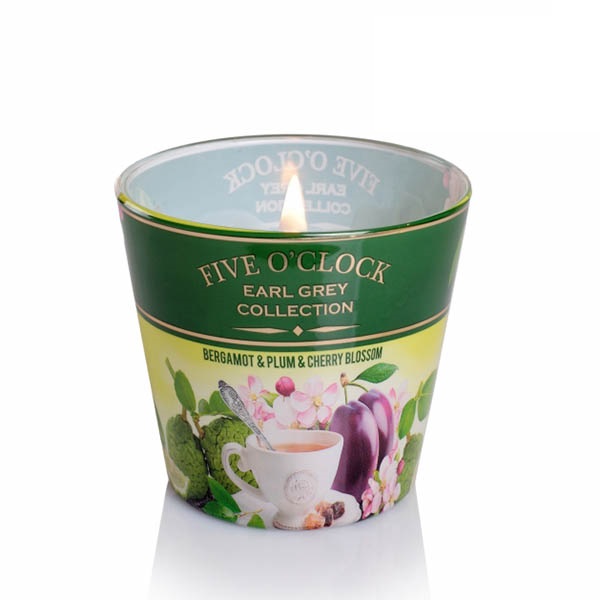 Ly nến thơm Bartek Candles BAT0556 Five O'clock 115g (Hương trà cam)